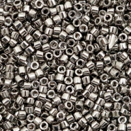 Abalorios Miyuki Delica's 11/0 Plated nickel grey DB-21