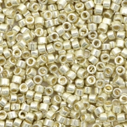 Abalorios Miyuki Delica's 11/0 Duracoat galvanized silver DB-1831