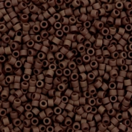 Abalorios Miyuki Delica's 11/0 Opaque matte espresso brown DB-1910