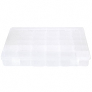 Expositor de joyer&iacute;a caja de almacenamiento 36 compartimentos transparente