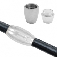 Fornituras Acero Inox cierre magn&eacute;tico &Oslash;5mm Plata vieja