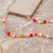 Tutorial DIY: ''¿Cómo hacer un cordón para el móvil con hilo de macramé y abalorios?''