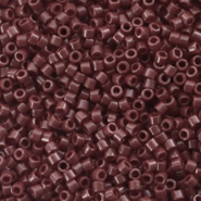 Abalorios Miyuki delica's 11/0 Opaque currant brown DB-1134
