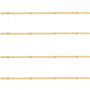 Fornituras acero inox jasseron 1.4mm Dorado