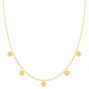 Cadenas acero inox monedas Dorado