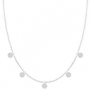 Cadenas acero inox monedas Plateado