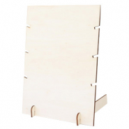 Expositor de Joyer&iacute;a en madera para collares Natural (color madera natural)