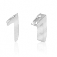 Abalorios Acero Inox número 1 Plateado