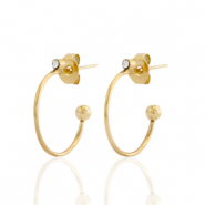 Pendientes Acero Inox criolla Dorado