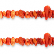 Abalorios chips Puerto rojo