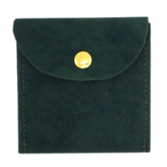 Bolso de joyería Verde oscuro