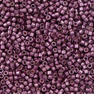 Abalorios Miyuki Delica's 11/0 Duracoat galvanized eggplant purple DB-1850