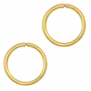 Fornituras acero inox anillas 5mm Dorado