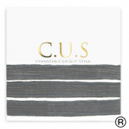 C.U.S&reg; cinta de joyer&iacute;a Antracita gris brillante