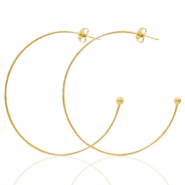 Pendientes Acero Inox criolla Dorado