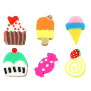 Abalorios de polímeros caramelos Multicolor