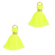 Borlas 1.5cm Dorado-amarillo neón
