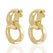 Metal TQ lat&oacute;n pendiente Dorado