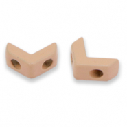 Abalorios Tile flecha Rosa empolvado