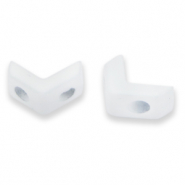 Abalorios Tile flecha Blanco