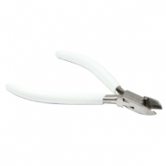 Beadsmith alicate cortador lateral Blanco-plateado
