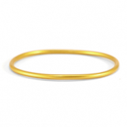 Pulsera imitaci&oacute;n Pan de Oro 3mm talla S Dorado Aspen