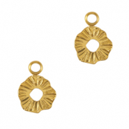 Colgantes Acero Inox 8mm Dorado