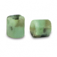 Piedras naturales Mármol disco 2x2mm Marmól verde menta