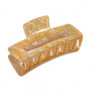 Accesorios pinza para el pelo Marrón dorado con destellos