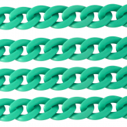 Cadena acrílico 22mm mate Verde cabaña