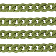 Cadena acrílico 18mm mate Verde arboleda