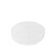 Expositor de joyer&iacute;a caja de almacenamiento 6 compartimentos Transparente