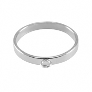 Fornituras Acero Inox anillos con anilla Plateado