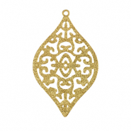 Colgantes Acero Inox bohemios Dorado