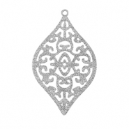 Colgantes Acero Inox bohemios Plateado