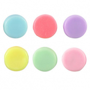 Abalorios con look acr&iacute;lico Multicolor pastel