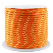 Cord&oacute;n estilo marino 2mm Naranja-amarillo
