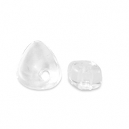 Abalorios acrílicos chips Transparente