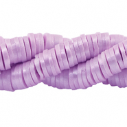 Abalorios Katsuki 4mm Púrpura lila-revestimiento pearl shine