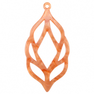 Colgantes de resina Rojo coral