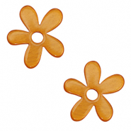 Colgantes Polaris Lucido flor Naranja zanahoria