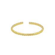 Anillos Acero Inox Dorado