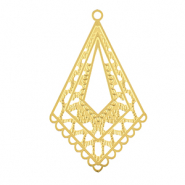 Colgantes Acero Inox bohemios Dorado