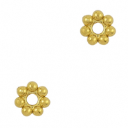 Abalorios Acero Inox anillo separador Bali 5mm Dorado