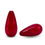 Abalorios Polaris Elements gota Polmo Rojo carmes&iacute;