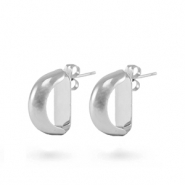 Metal TQ lat&oacute;n pendiente Plateado