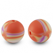 Abalorios de silicona 15mm Multicolor