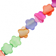 Abalorios conchas flor Multicolor