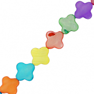 Abalorios conchas trébol Multicolor