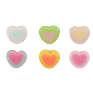 Abalorios acrílicos Multicolor